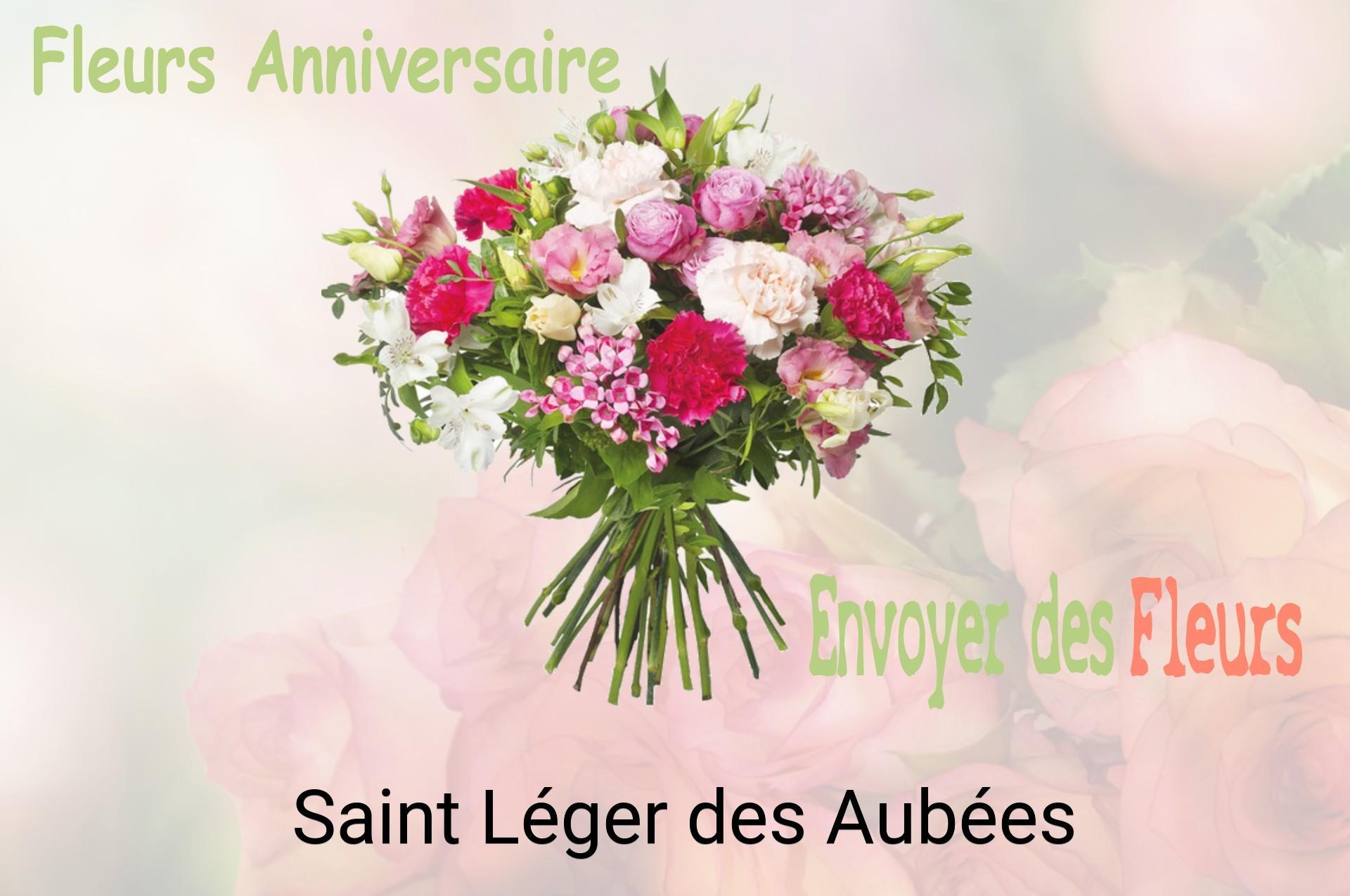 Bouquet de fleurs d’anniversaire livré à Saint-Léger-des-Aubées